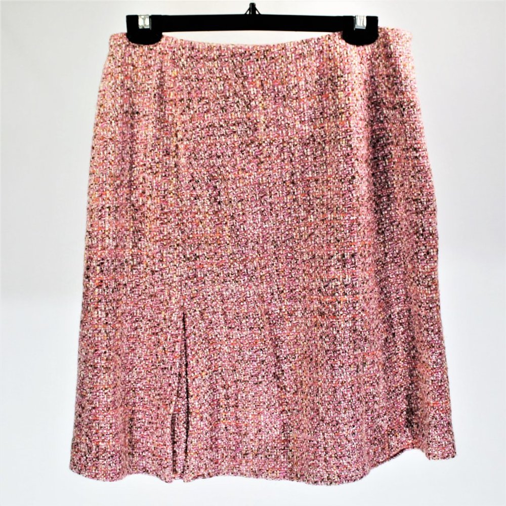 Neiman Marcus | Pink Tweed Skirt
